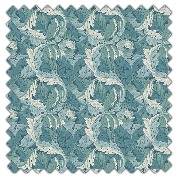 Swatch of Acanthus Teal