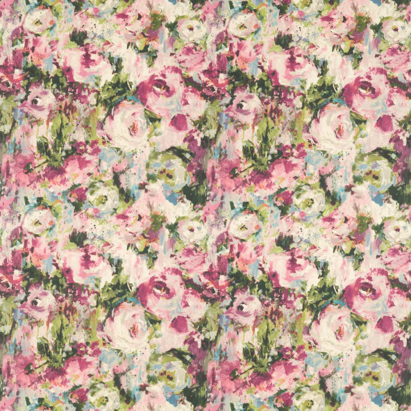 Kingsley Multi Linen Fabric by Clarke And Clarke