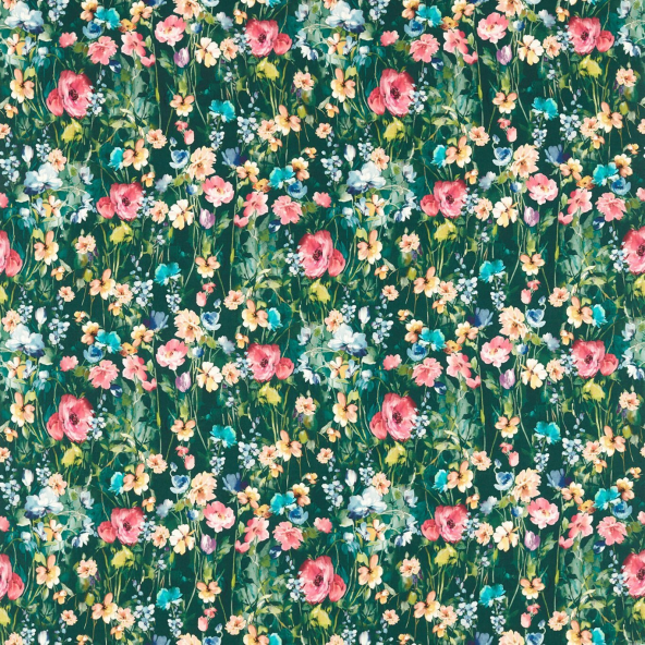 Wild Meadow Forest Fabric by Clarke And Clarke