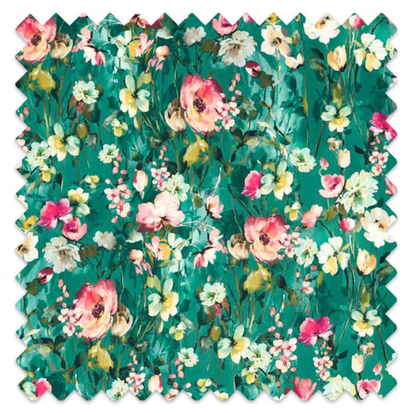 Swatch of Wild Meadow Mineral Velvet by Clarke And Clarke