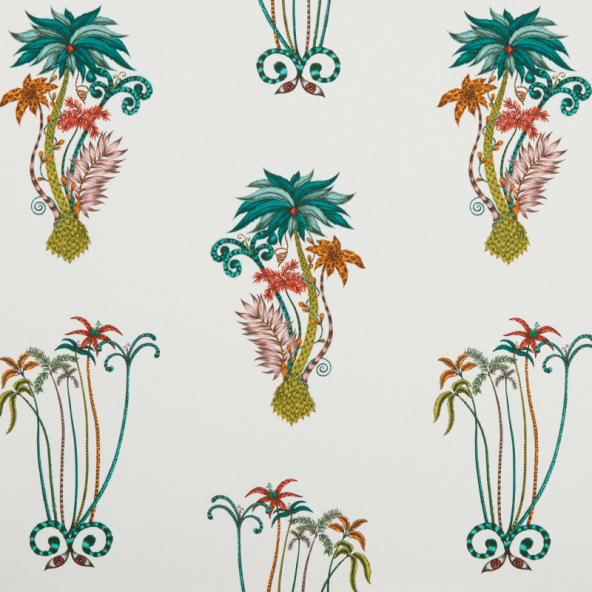 Jungle Palms Jungle Fabric Flat Image