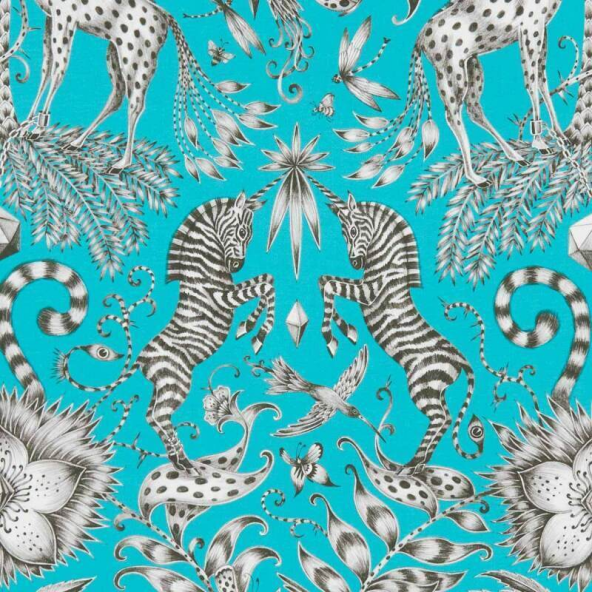 Kruger Teal Fabric Flat Image