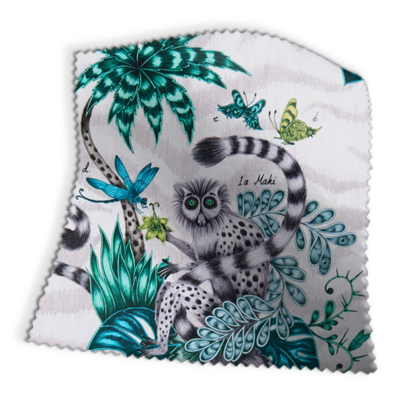 Lemur Jungle Fabric Swatch