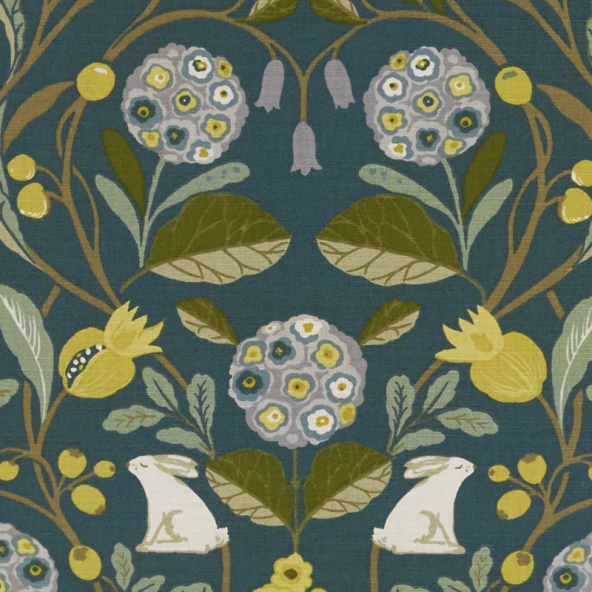 Forester Forest/Chartreuse Fabric