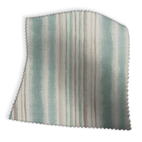 Garda Stripe Cornflower Fabric Swatch