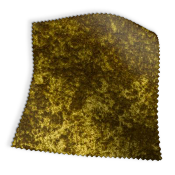 Marble Velour Ochre Fabric Swatch
