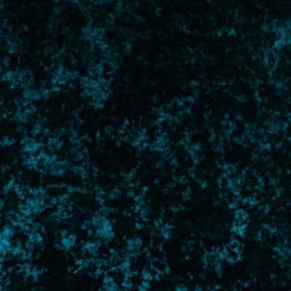 Marble Velour Teal Fabric Flat Image
