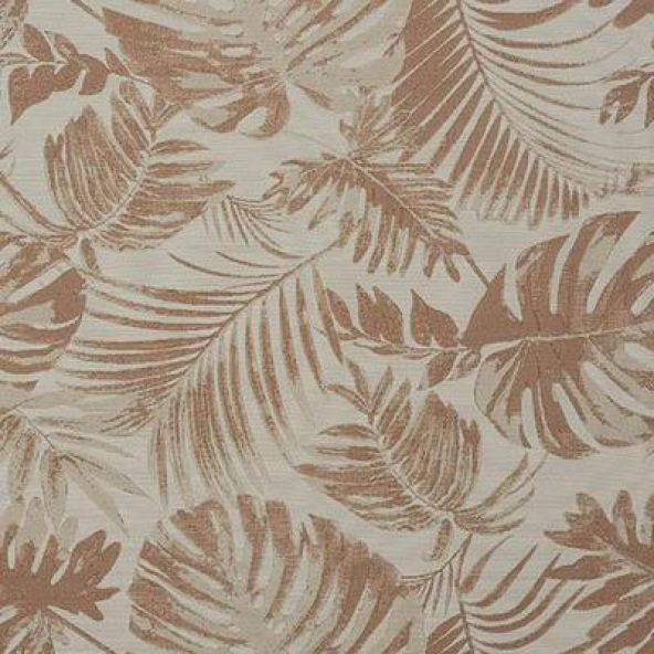Puccini Burnt Orange Fabric Flat Image