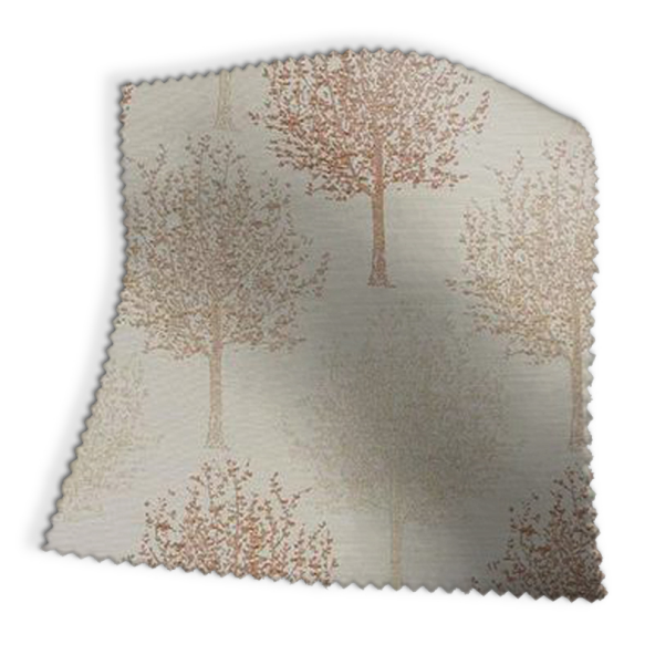 Rossini Burnt Orange Fabric Swatch