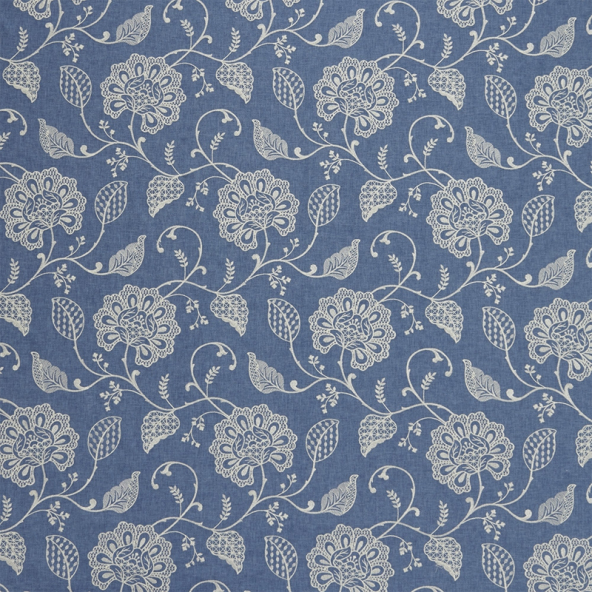 Adriana French Blue Fabric Flat Image