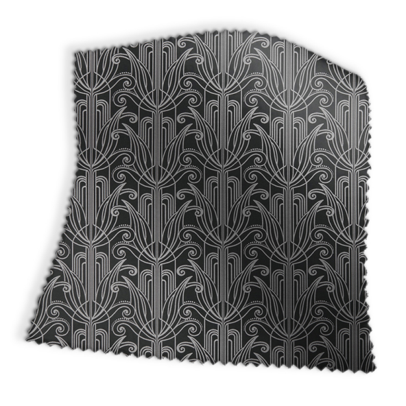 Arcadia Noir Fabric Swatch