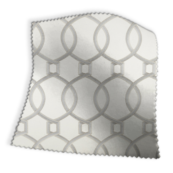 Athena Ash Grey Fabric Swatch