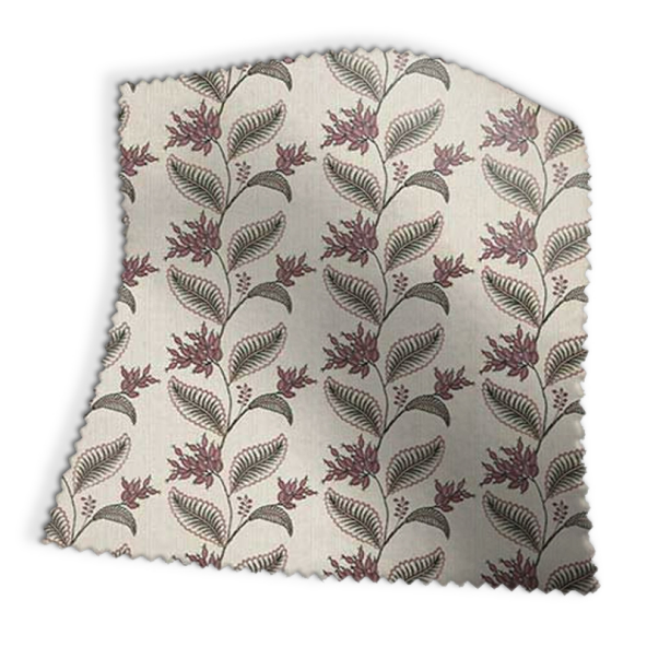 Berry Vine Thistle Fabric Swatch