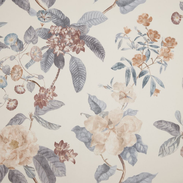 Botanical Garden Rosedust Fabric by iLiv
