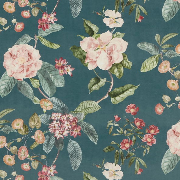Botanical Garden Tapestry Fabric by iLiv