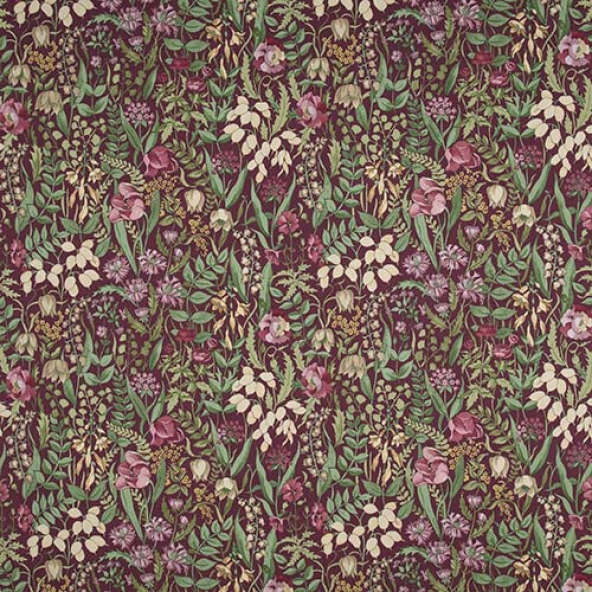 Cotswold Claret Fabric Flat Image