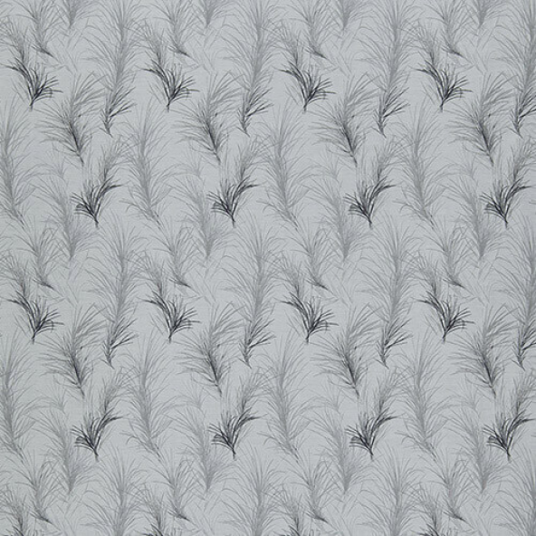 Feather Boa Graphite Fabric Flat Image