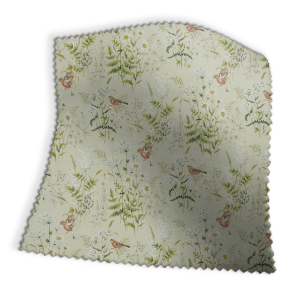 Forever Spring Coral Fabric Swatch