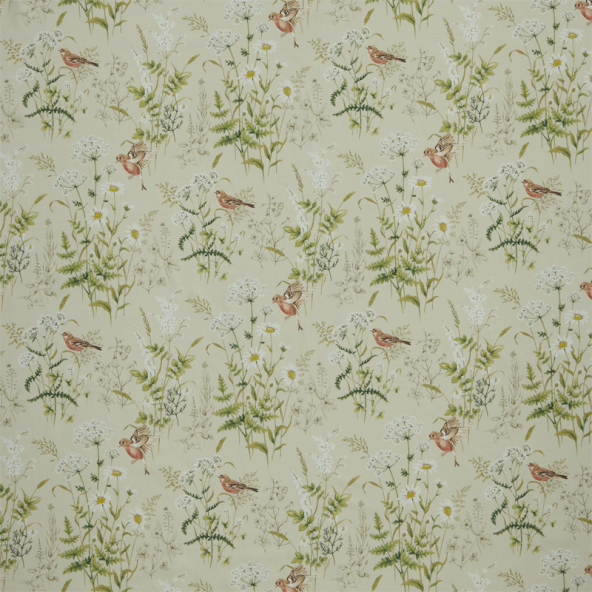 Forever Spring Coral Fabric Flat Image