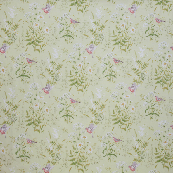 Forever Spring Fern Fabric Flat Image