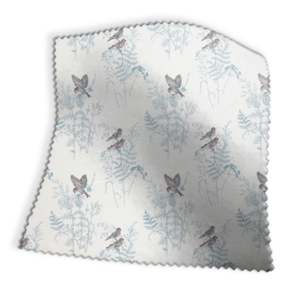 Gold Finch Delft Fabric Swatch