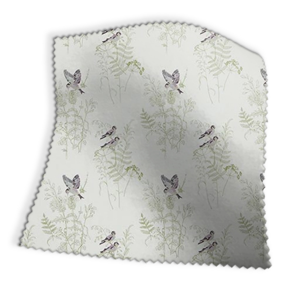 Gold Finch Rose Fabric Swatch