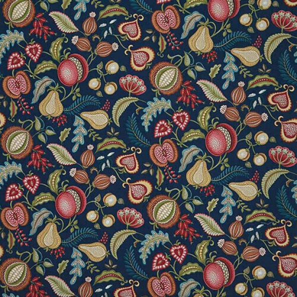 Harvest Indigo Fabric Flat Image