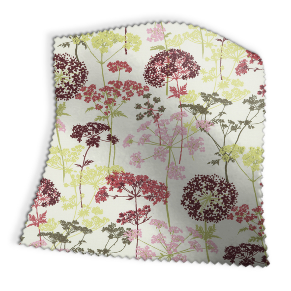 Hedgerow Magenta Fabric Swatch