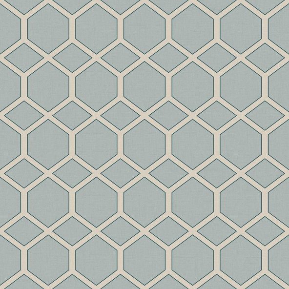 Kibale Chalk Blue Fabric by iLiv