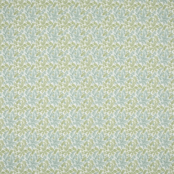 Leaf Vine Jade Fabric Flat Image