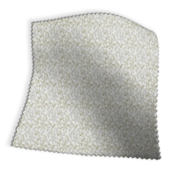 Leaf Vine Natural Fabric Swatch