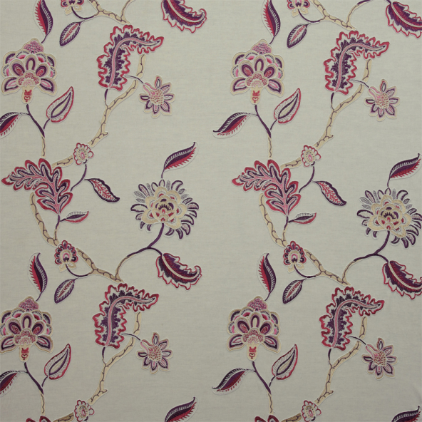 Lucia Plum Fabric Flat Image