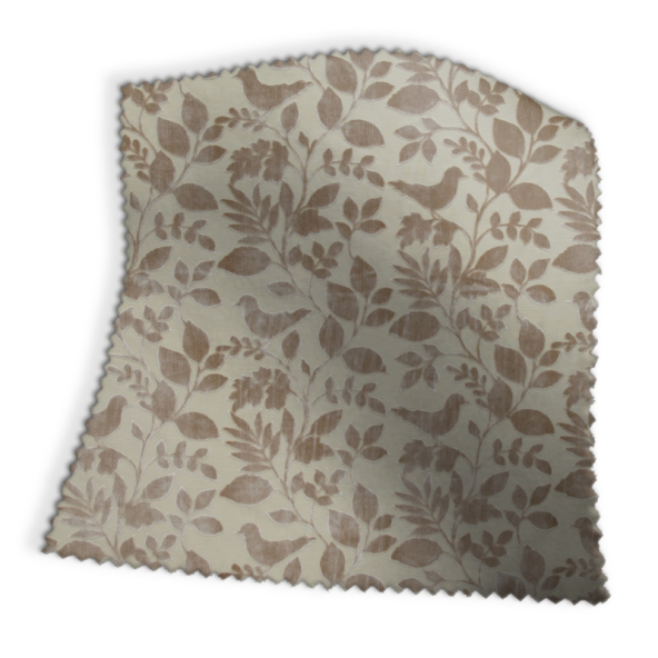 Orchard Birds Canvas Fabric Swatch