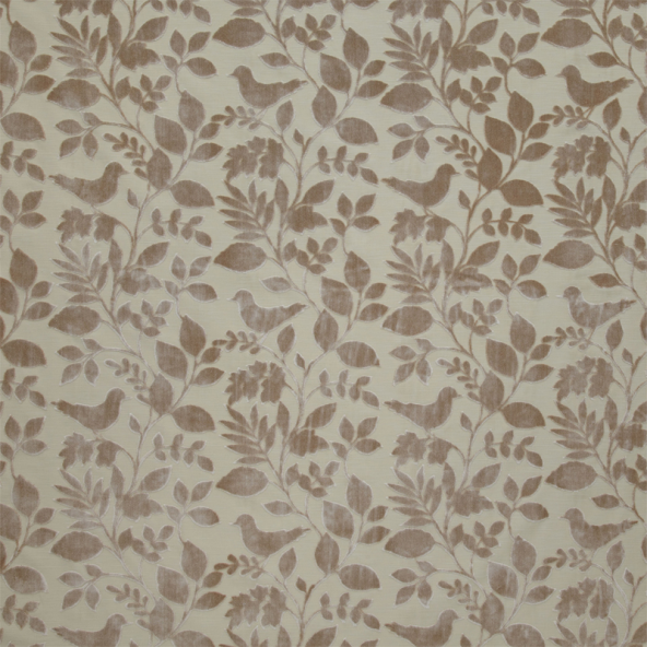 Orchard Birds Canvas Fabric Flat Image