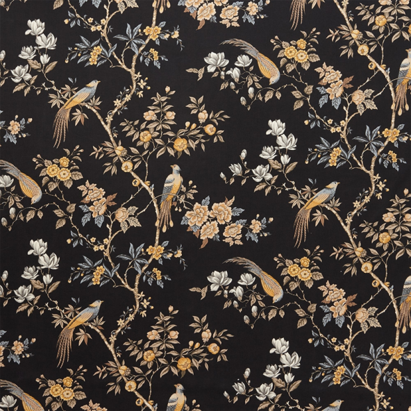 Orientalis Jet Fabric Flat Image