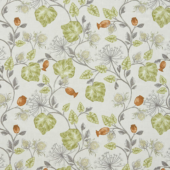 Parchment Fern Fabric Flat Image