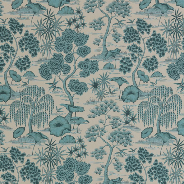 Porcelain Lapis Fabric by iLiv