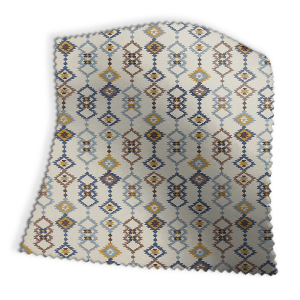 Sante Fe Indigo Fabric Swatch