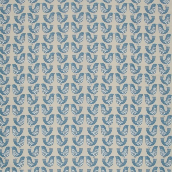 iLiv Scandi Birds Capri Curtain Fabric