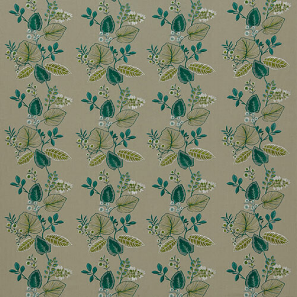 Serengeti Lagoon Fabric Flat Image