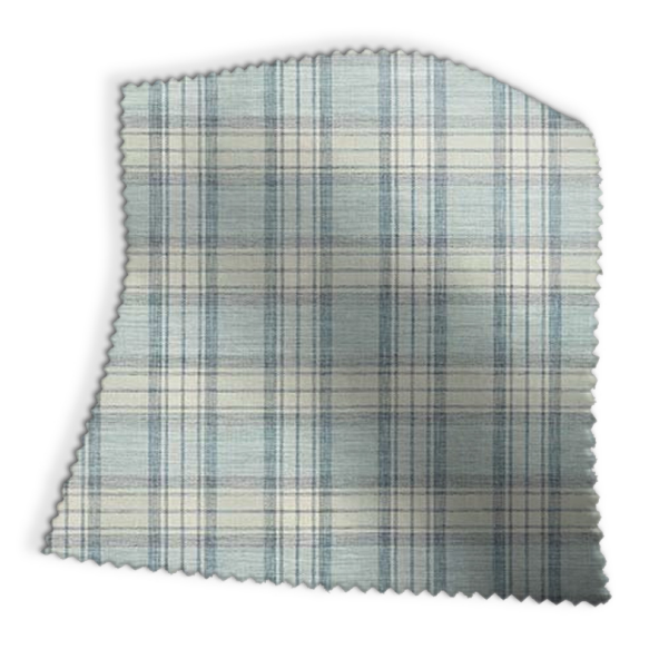 Shaker Check Wedgewood Fabric Swatch