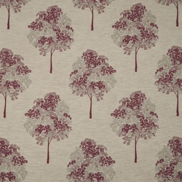 Woodland Magenta Fabric Flat Image