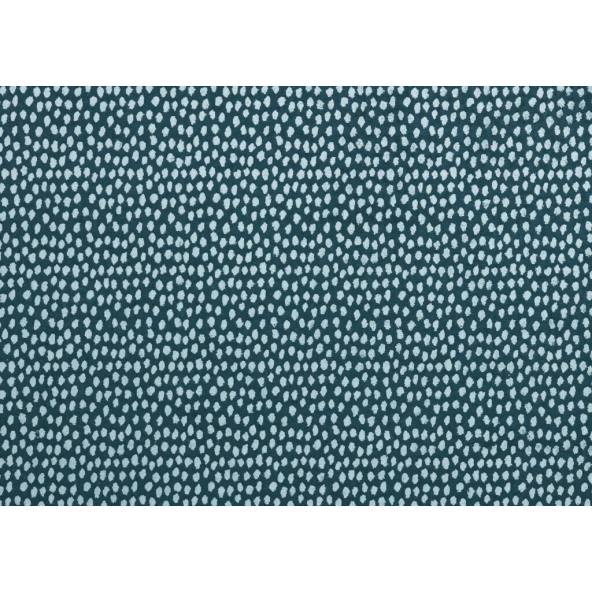 Oshu Peacock Fabric Flat Image