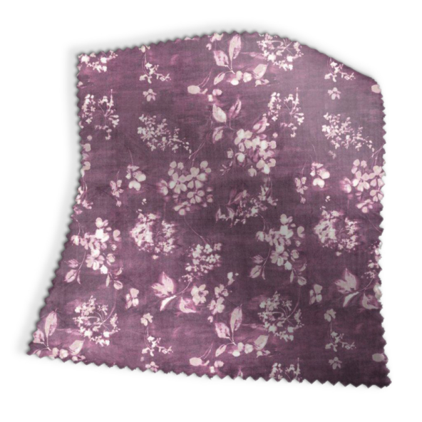 Palmer Cassis Fabric Swatch