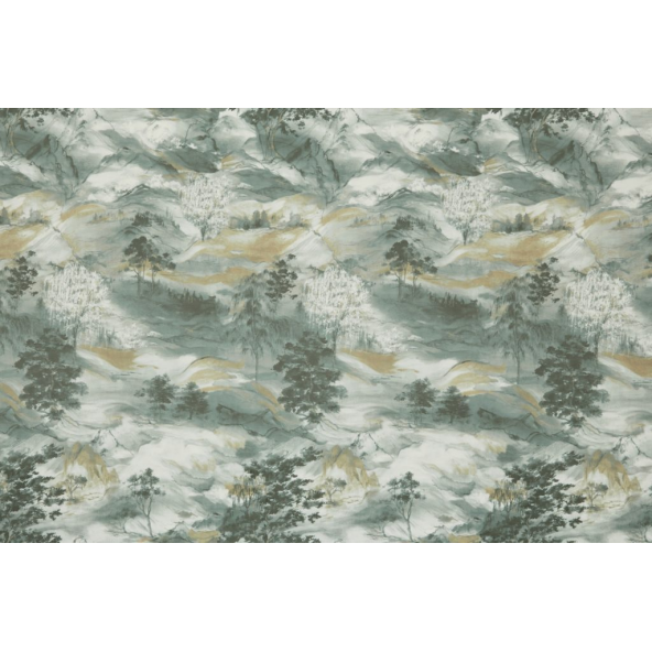 Pirin Eucalyptus Fabric Flat Image