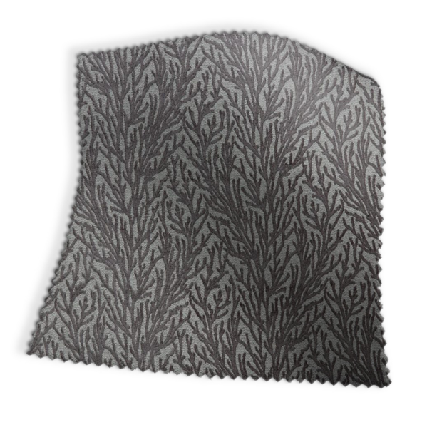 Reef Charcoal Fabric Swatch