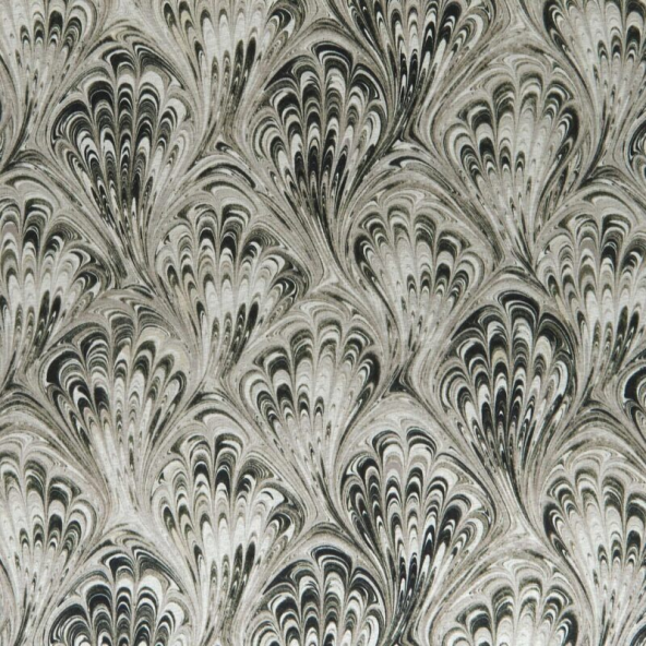 Pavone Charcoal/Natural Fabric