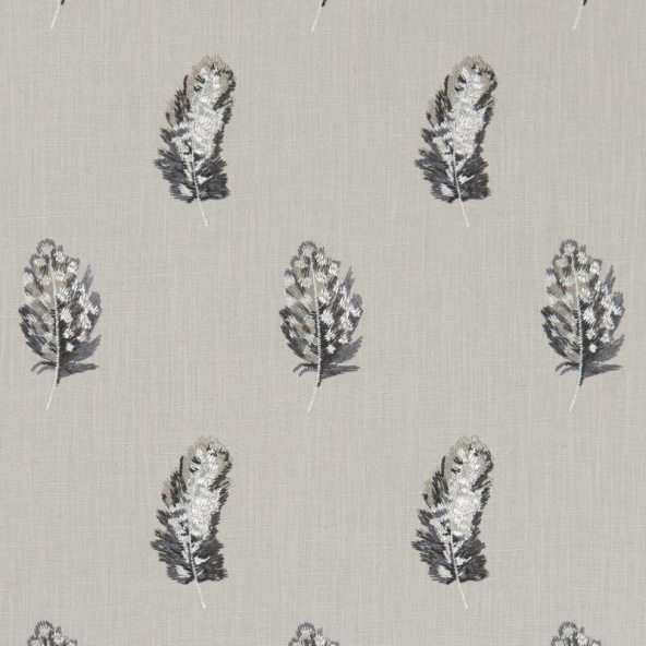 Plumis Charcoal/Linen Fabric