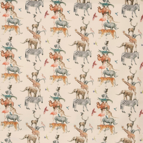 Image of Animal Kingdom rainbow by Prestigious Textiles