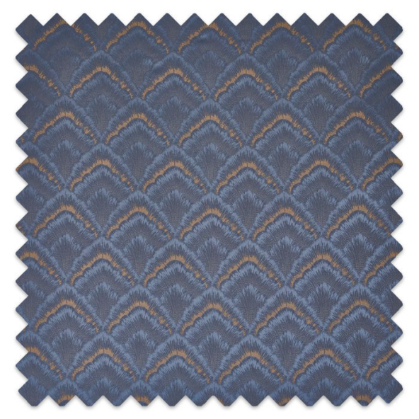 Swatch of Assam Indigo by Prestigious Textiles